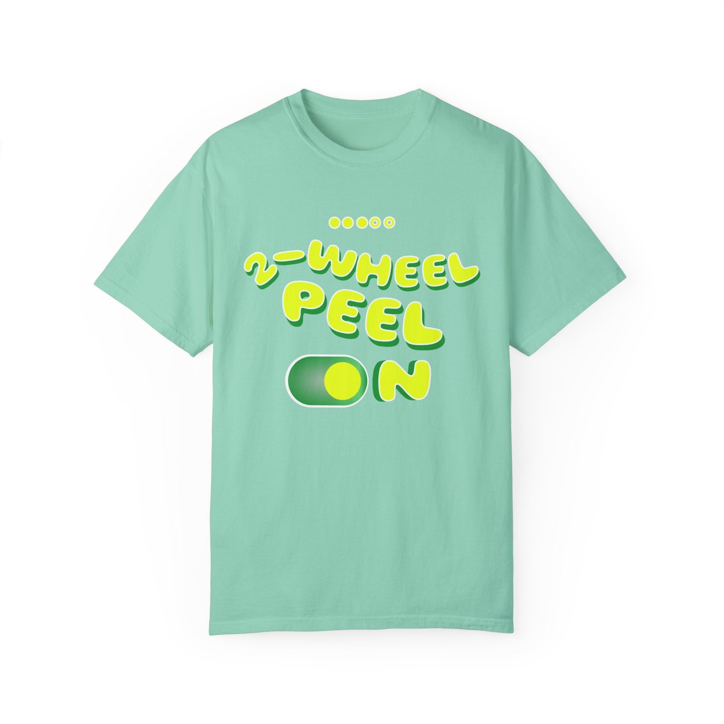 Playing in 2-Wheel Tee