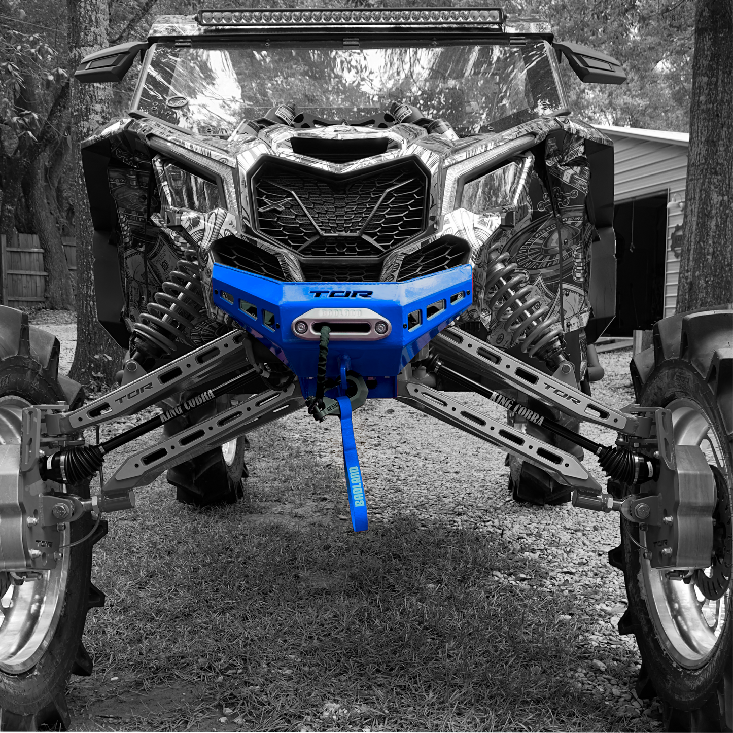 Can-Am X3 Hideaway Winch Bumper