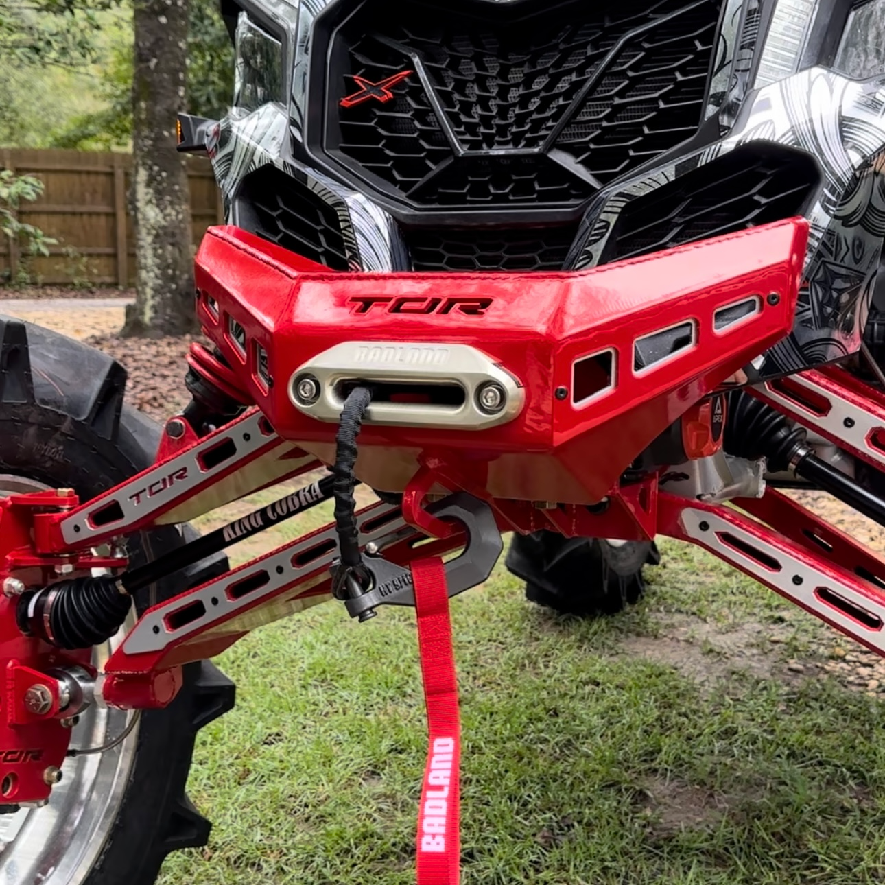 Can-Am X3 Hideaway Winch Bumper