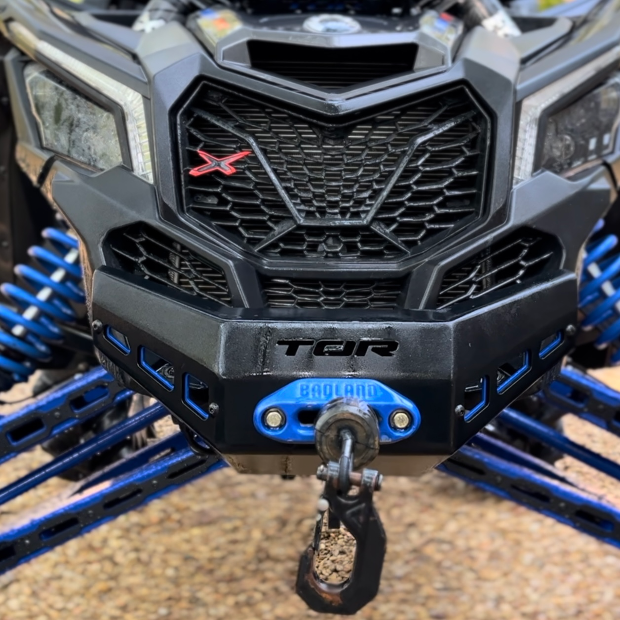 Can-Am X3 Hideaway Winch Bumper